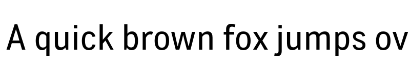 Preview of FONTSPRING DEMO - CA Zentrum Condensed Regular font