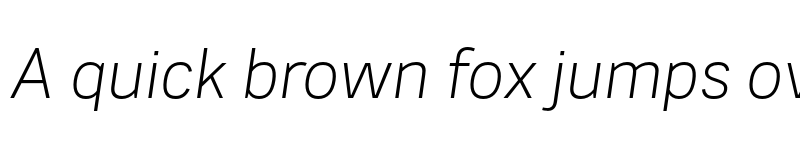 Preview of FONTSPRING DEMO - CA Zentrum Light Italic font