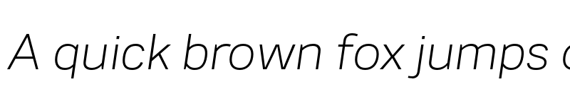 Preview of FONTSPRING DEMO - CA Zentrum Wide Light Italic font