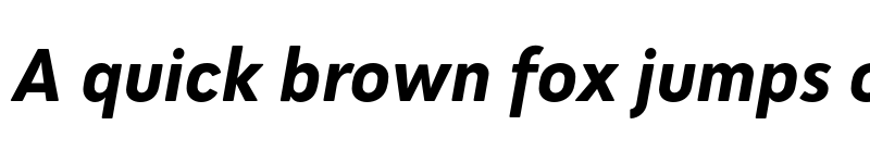 Preview of FONTSPRING DEMO - Cadmium Bold Italic font