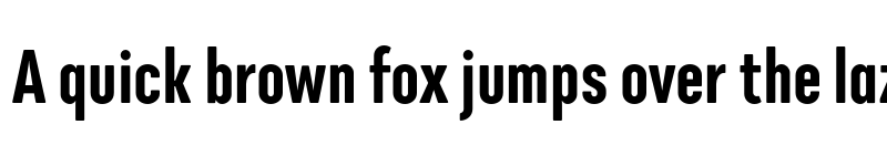 Preview of FONTSPRING DEMO - Cadmium Compressed Bold font