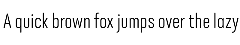 Preview of FONTSPRING DEMO - Cadmium Compressed Book Regular font