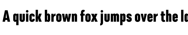 Preview of FONTSPRING DEMO - Cadmium Compressed Heavy Regular font