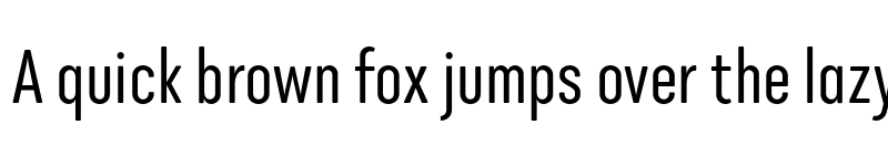Preview of FONTSPRING DEMO - Cadmium Compressed Regular font