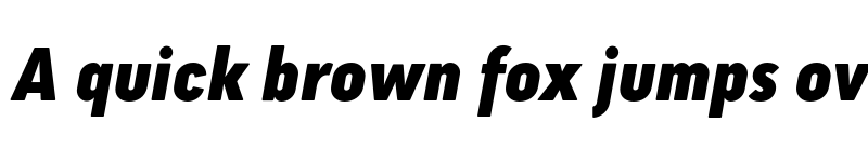 Preview of FONTSPRING DEMO - Cadmium Condensed Heavy Italic font