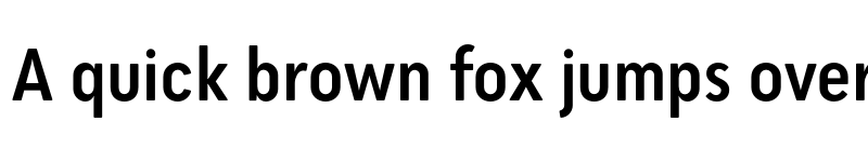 Preview of FONTSPRING DEMO - Cadmium Condensed Medium Regular font