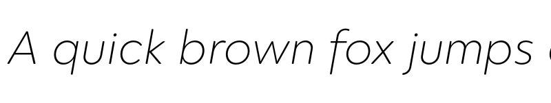 Preview of FONTSPRING DEMO - Cadmium Expanded Light Italic font