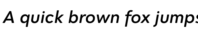 Preview of FONTSPRING DEMO - Cadmium Expanded Medium Italic font