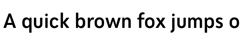 Preview of FONTSPRING DEMO - Cadmium Medium Regular font