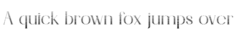 Preview of FONTSPRING DEMO - Cakira Gradient font