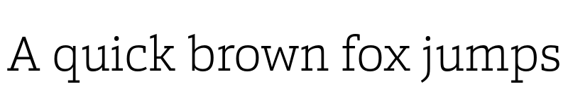 Preview of FONTSPRING DEMO - Calanda ExtraLight Regular font