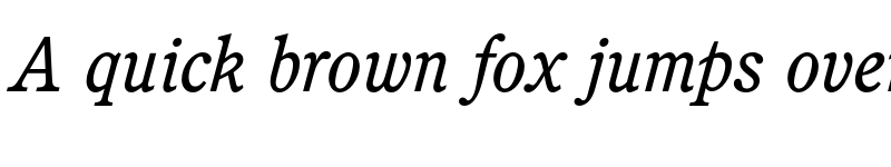 Preview of FONTSPRING DEMO - Calgary Italic font