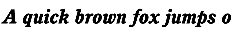 Preview of FONTSPRING DEMO - Calgary Medium Bold Italic font