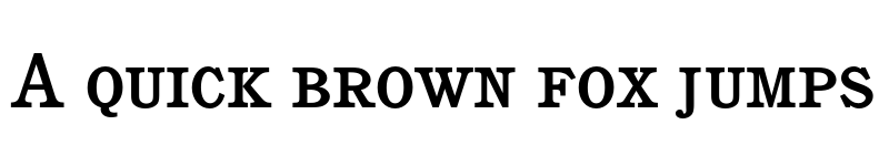 Preview of FONTSPRING DEMO - Calgary Pro Caps Medium Regular font