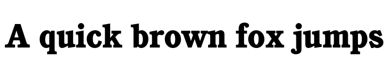 Preview of FONTSPRING DEMO - Calgary Pro Heavy Regular font