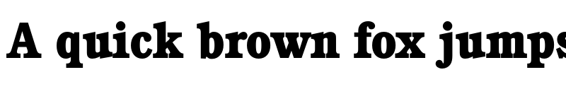 Preview of FONTSPRING DEMO - Calgary Serial Xbold Regular font