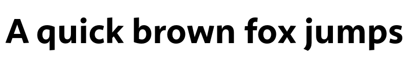 Preview of FONTSPRING DEMO - Calima Bold font