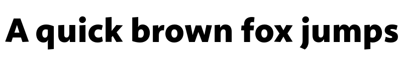 Preview of FONTSPRING DEMO - Calima Heavy Regular font