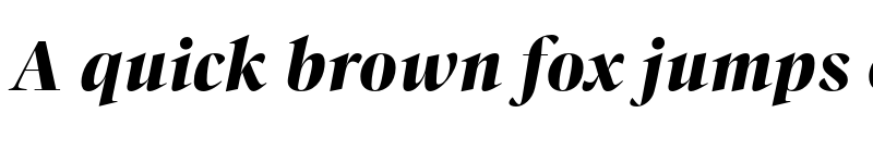 Preview of FONTSPRING DEMO - Callas Extrabold Italic font