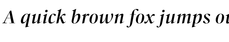 Preview of FONTSPRING DEMO - Callas Medium Italic font