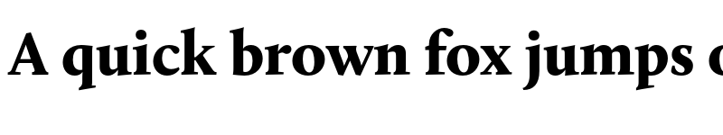 Preview of FONTSPRING DEMO - Calluna Blck Regular font