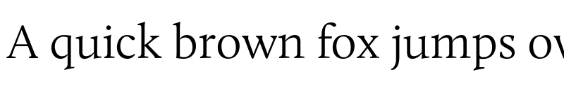 Preview of FONTSPRING DEMO - Calluna Lght Regular font