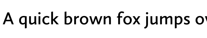 Preview of FONTSPRING DEMO - Calluna Sans Semibold Regular font