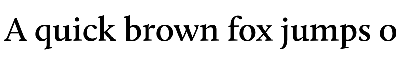 Preview of FONTSPRING DEMO - Calluna SmBd Regular font