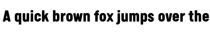 Preview of FONTSPRING DEMO - Calps Black Regular font