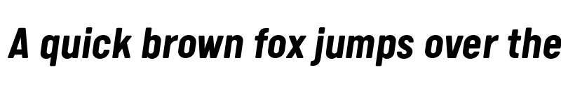 Preview of FONTSPRING DEMO - Calps Bold Italic font