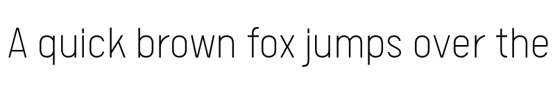 Preview of FONTSPRING DEMO - Calps ExtraLight Regular font