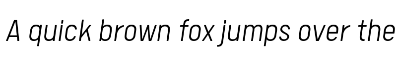 Preview of FONTSPRING DEMO - Calps Light Italic font