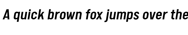 Preview of FONTSPRING DEMO - Calps Sans Medium Italic font