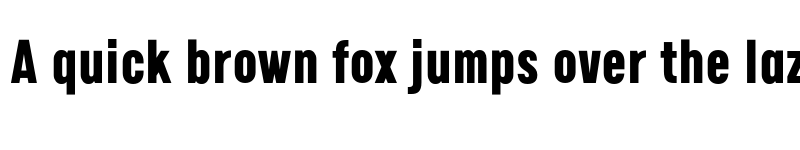 Preview of FONTSPRING DEMO - Calps Sans Slim Bold Regular font