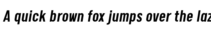 Preview of FONTSPRING DEMO - Calps Sans Slim Medium Italic font