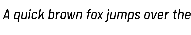 Preview of FONTSPRING DEMO - Calps SemiLight Italic font