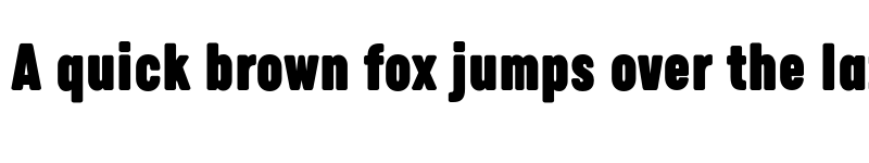 Preview of FONTSPRING DEMO - Calps Slim ExtraBlack Regular font