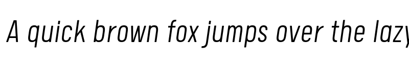 Preview of FONTSPRING DEMO - Calps Slim Light Italic font