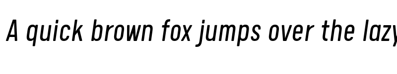 Preview of FONTSPRING DEMO - Calps Slim SemiLight Italic font