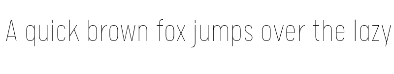 Preview of FONTSPRING DEMO - Calps Slim Thin Regular font