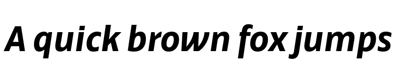 Preview of FONTSPRING DEMO - Calton Bold Italic Regular font