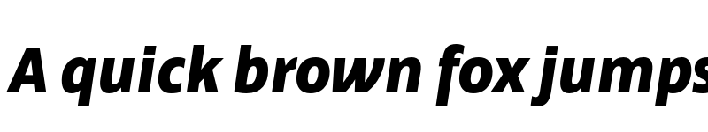 Preview of FONTSPRING DEMO - Calton ExtraBold Italic Regular font