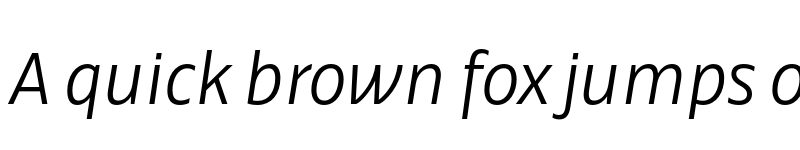 Preview of FONTSPRING DEMO - Calton Light Italic Regular font