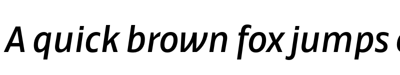 Preview of FONTSPRING DEMO - Calton Medium italic Regular font