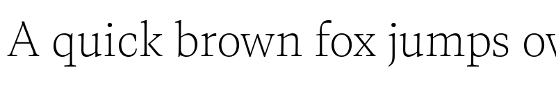 Preview of FONTSPRING DEMO - Calvino Extralight Regular font