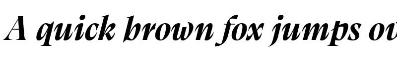 Preview of FONTSPRING DEMO - Calvino Grande Bold Italic font