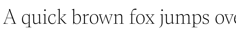 Preview of FONTSPRING DEMO - Calvino Grande Extralight Regular font