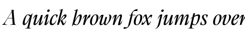 Preview of FONTSPRING DEMO - Calvino Grande Italic font