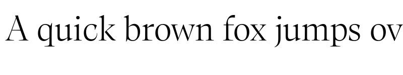 Preview of FONTSPRING DEMO - Calvino Grande Light Regular font