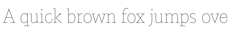 Preview of FONTSPRING DEMO - Calvino Grande Monoline Regular font